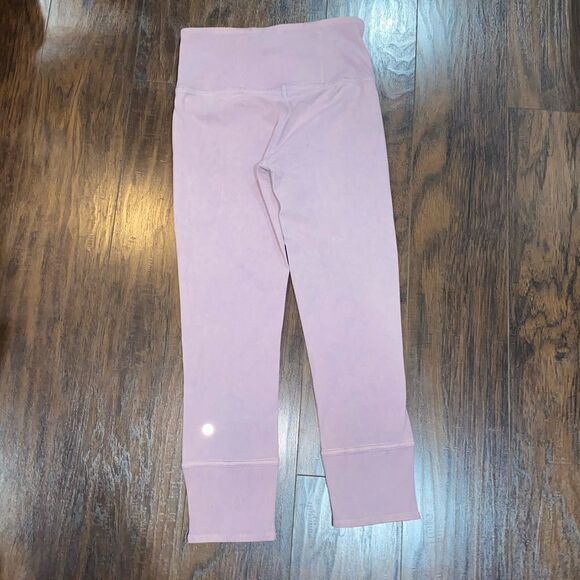 Lululemon Wunder Under pink Crop 23" *Ribbed
Washed Antoinette Leggings - Picture 3 of 8